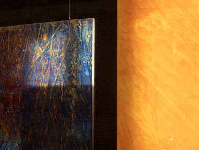 Liang Yuanwei, Pluviophile, exhibition view. Courtesy of Beijing Commune