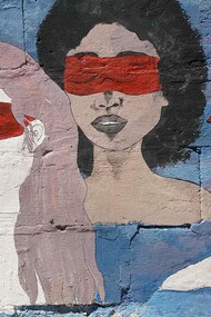 Arte callejero. Menstruación. Galería Vulvani