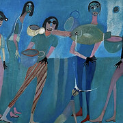 HL Santiago Martínez, Los gritos se ahogarán en la taza de café, 2023. Courtesy of Conduit Gallery