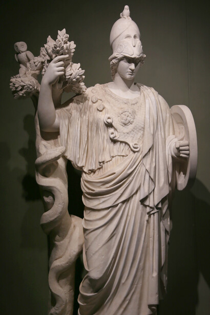 Estatua de Atenea (ca. 140-180 d. C.)
