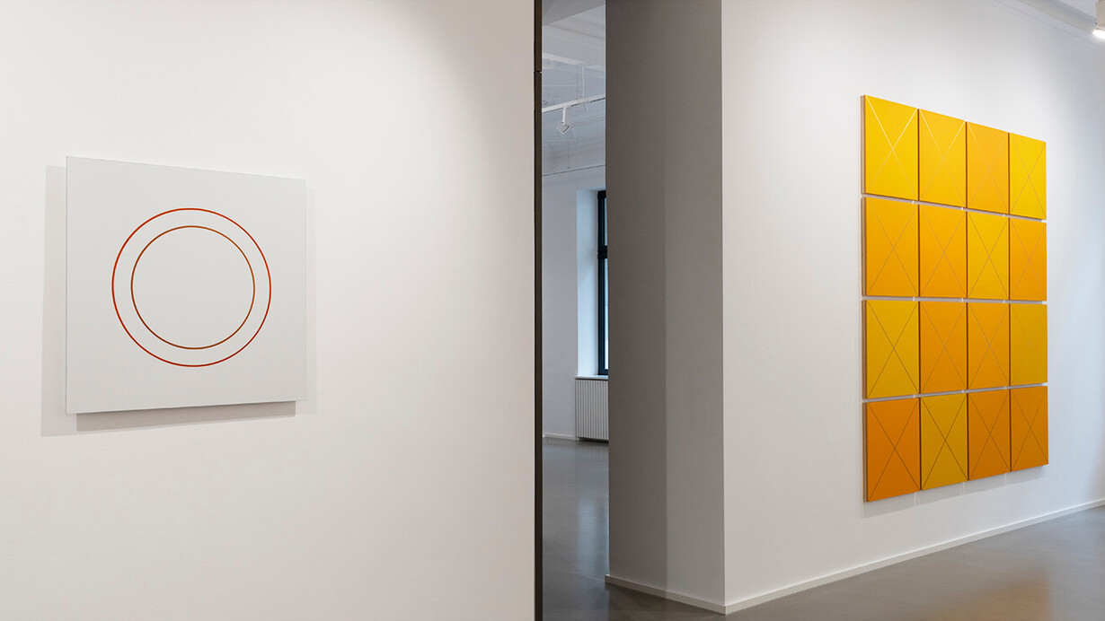 Winston Roeth, Split decision, ausstellungsansicht. Mit freundlicher genehmigung der Galerie Christian Lethert
