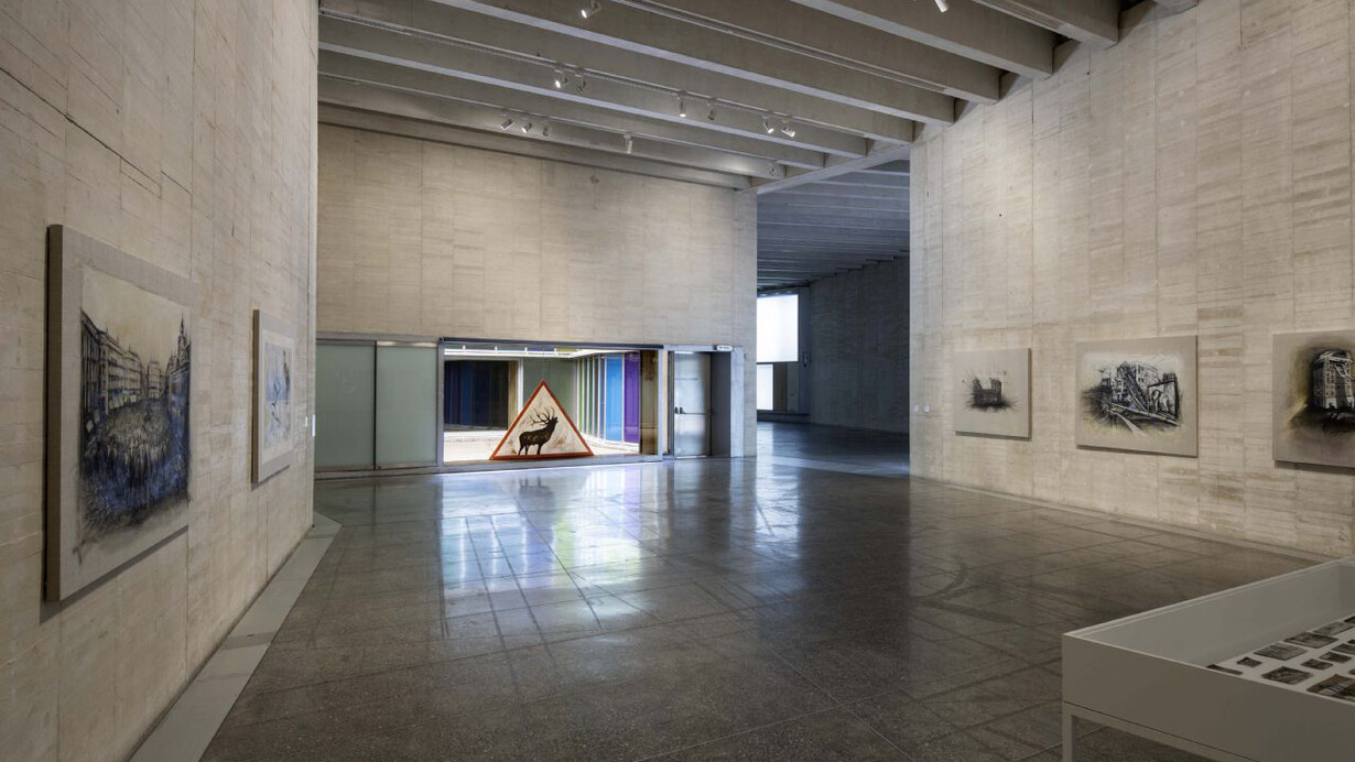 Luis Moro, El bramido de la Tierra [The roar of the Earth], exhibition view. Courtesy of MUSAC