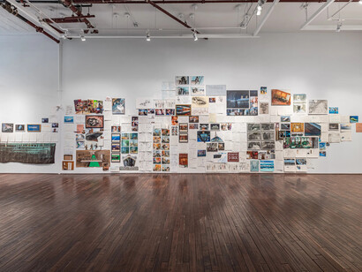 Claudia Bitrán, Titanic, a deep emotion, exhibition view. Courtesy of Cristin Tierney Gallery