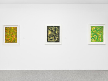 Beauford Delaney, The light contained in every thing, exhibition view. Courtesy of Michael Rosenfeld Gallery