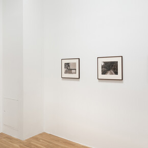 Thomas Barrow, From the series Cancellations, exhibition view. Courtesy of Derek Eller Gallery