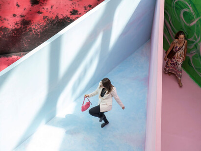 Dominique Gonzalez-Foerster, Meteorium, exhibition view. Courtesy of Pinacoteca
