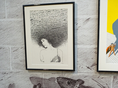 Claude Renard, Astre et fragments, vue de l’exposition. Avec l’aimable autorisation du Musée de l’Art du Comic