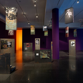 Basel Abbas and Ruanne Abou-Rahme, Prisoners of love: until the sun of freedom, exhibition view. Courtesy of Museu d’Art Contemporani de Barcelona