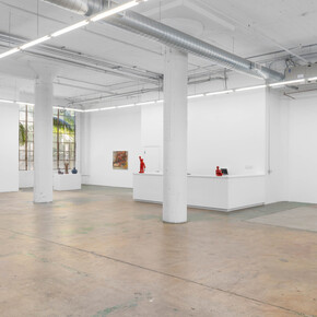 Various artists, The body does not explain itself, exhibition view. Courtesy of Nicodim Gallery