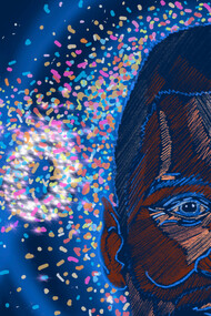 From Rosario to the world stage, Messi’s journey is one of passion, persistence, and profound impact © Illustration by Paola Bilancieri