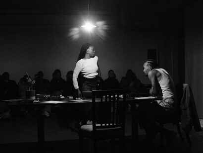 The London open live, performance view. Courtesy of Whitechapel Gallery 
