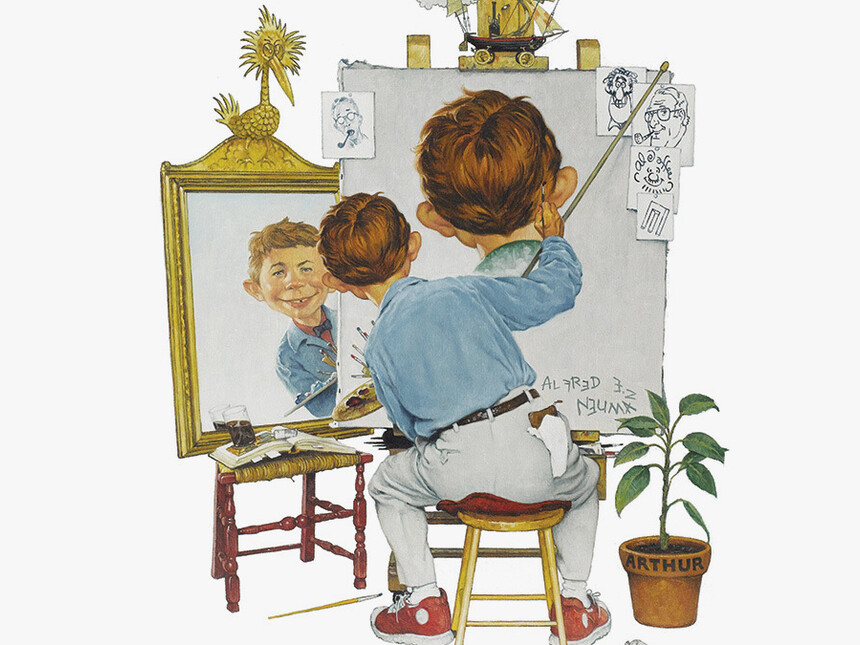 What, me worry? The art and humor of MAD magazine