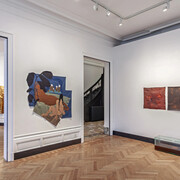 Various artists, Textile unravelled, exhibition view. Courtesy of Galerie Christophe Gaillard 