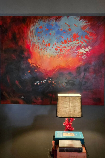 Saverio Lucci, Geographies of the Gaze, Opus Italian wine bar restaurant, Bangkok, Thailand 