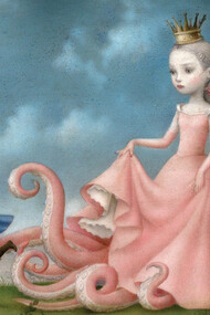 C’era una volta -  Illustrazione di Nicoletta Ceccoli
