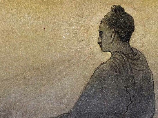 Abanindranath Tagore, La vittoria di Buddha, 1914