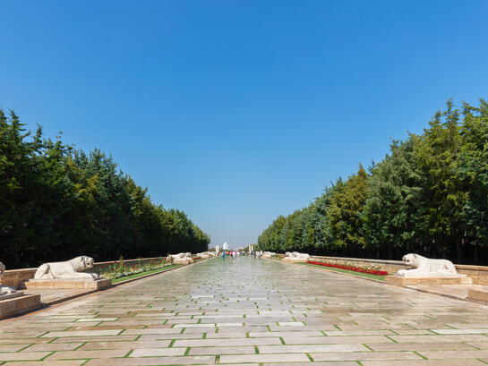 Camino de Los Leones, Anıtkabir, Ankara, Turquía