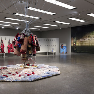 Chalisée Naamani, Octogone, exhibition view. Courtesy of Kunsthalle Wien