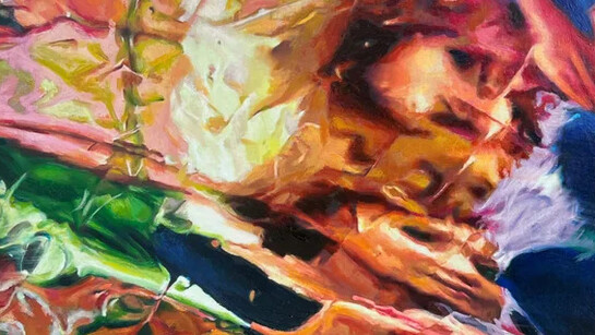 Soyoung Lee, Untitled (detail), 2025. Courtesy of Franklin Parrasch Gallery