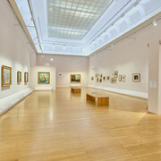 Edvard Munch, Angst, exhibition view. Courtesy of Kunstsammlungen Chemnitz