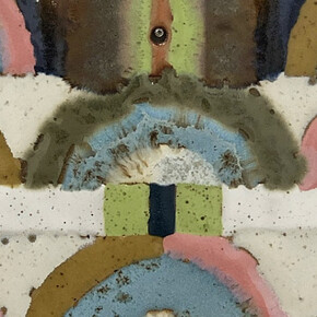 Kevin Umaña, The clothesline appearing as aqueducts (detail), 2025. Courtesy of Yancey Richardson Gallery