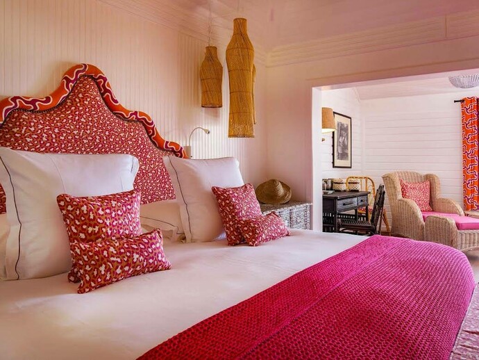 Villa Marie, St Barts Meer