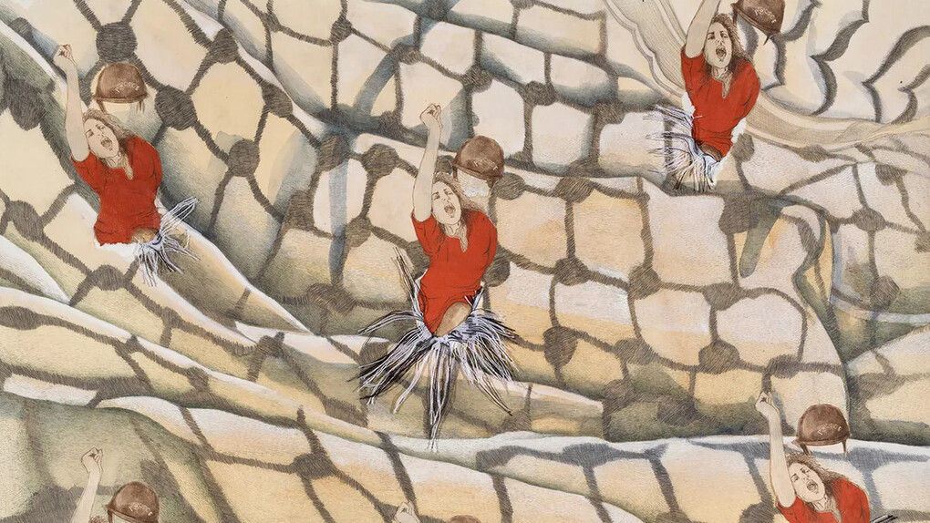 Ambreen Butt, Rupture (detail), 2026. Courtesy of Gallery Wendi Norris