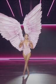 It's back: Gigi Hadid, a Victoria's Secret veteran, opened the 2024 show on its return after six years