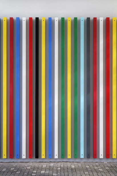 Coumba Samba, Wild wild wall, exhibition view. Courtesy of Kunsthalle Basel 