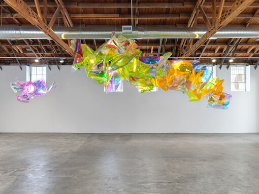 Berta Fischer, exhibition view. Courtesy of James Fuentes 