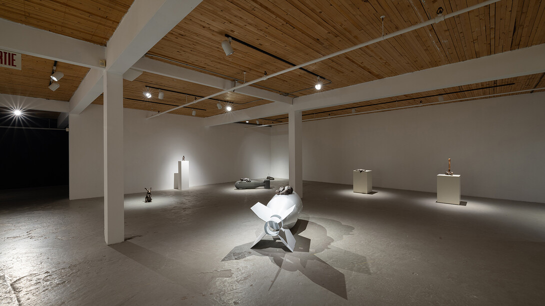 Brandon Vickerd, Phantom limb, vue d'exposition. Avec l'aimable autorisation d'Art Mûr