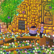 Hervé Di Rosa, Idoles au printemps (détail), 2025. Avec l’aimable autorisation de la Galerie Templon