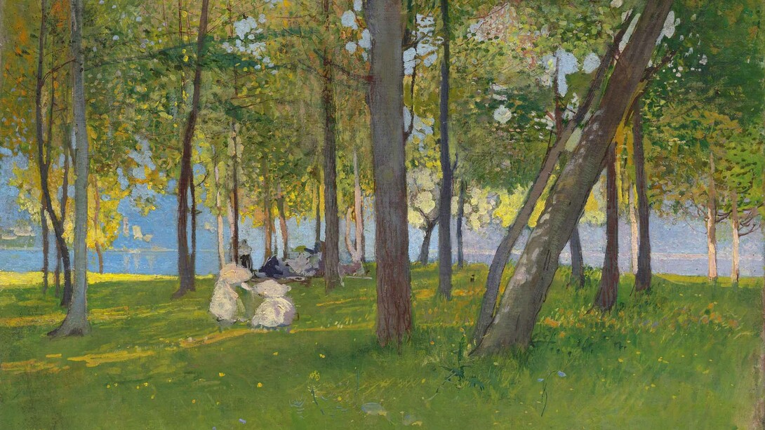 Ferdinand Hodler e Filippo Franzoni. Un sodalizio artistico. Per gentile concessione del MASI Lugano