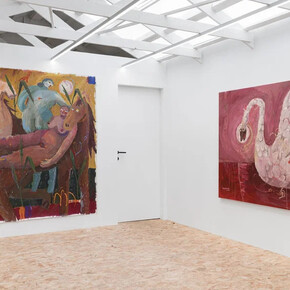 Iryna Maksymova, Silueta, exhibition view. Courtesy of Verduyn Gallery