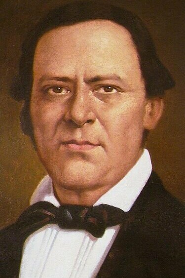 Aquiles Bigot, "Retrato de Francisco María Oreamuno Bonilla", óleo sobre lienzo,0 1872