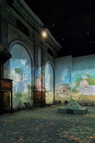 Claude Monet. The immersive experience, un’esperienza di realtà virtuale, che proietta lo spettatore nei luoghi e nelle opere di Claude Monet