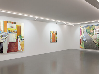 Mathieu Cherkit, Always on my mind, vue d'exposition. Avec l'aimable autorisation de la galerie Xippas