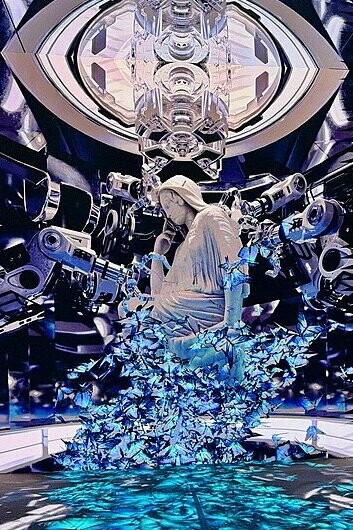 Exhibición en el Museo de Arte y Tecnología de Mercer Labs, Nueva York, Estados Unidos