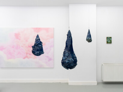 Geraldo Dos Santos and Mel Chan, Airthropology: what floats between us, exhibition view. Courtesy of Josilda da Conceição Gallery