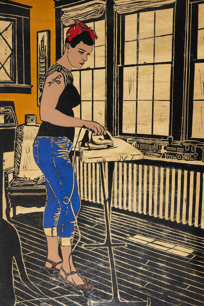 Kim Eubank, Never done, 2014. Courtesy of form & concept gallery