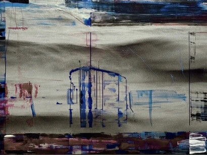 Cameron Gray. Transcape 1 (detail), 2025. Courtesy of Kaliner Gallery