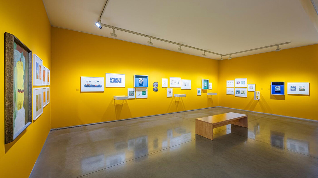 Viera Kraicová, Metamorphosis, exhibition view. Courtesy of Danubiana