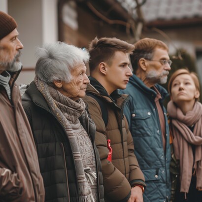 Lo sguardo dell’altro diventa una giustificazione silenziosa per restare fermi