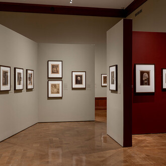 Julia Margaret Cameron, Arresting beauty, exhibition view. Courtesy of Morgan Museum