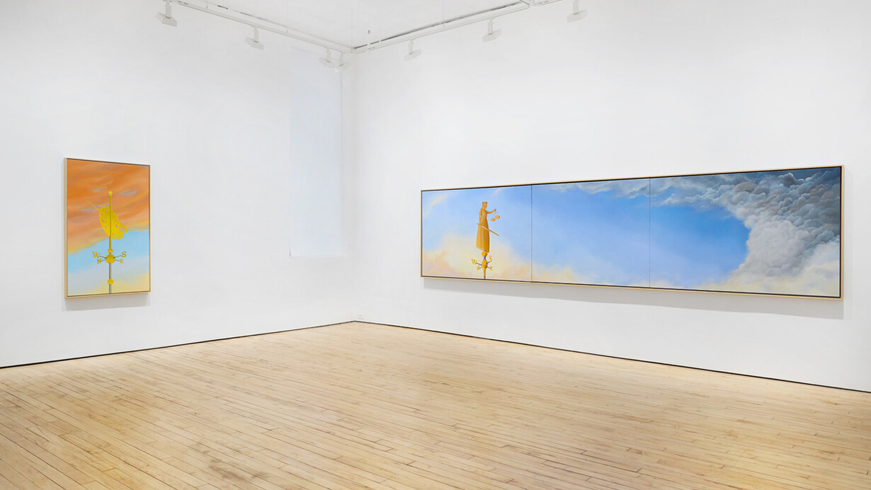 Bruce Richards, Silent sirens, exhibition view. Courtesy of James Cohan Gallery