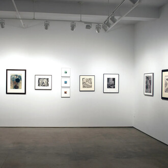 Between order and chaos: André Kertész and M. C. Escher, exhibition view. Courtesy of Bruce Silverstein Gallery