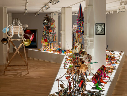 Nick Cave, Mammoth, exhibition view. Courtesy of SAAM