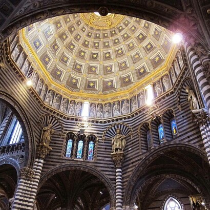 Cupola del Duomo di Siena, Italia