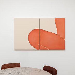 Landon Metz, exhibition view. Courtesy of Von Bartha Gallery