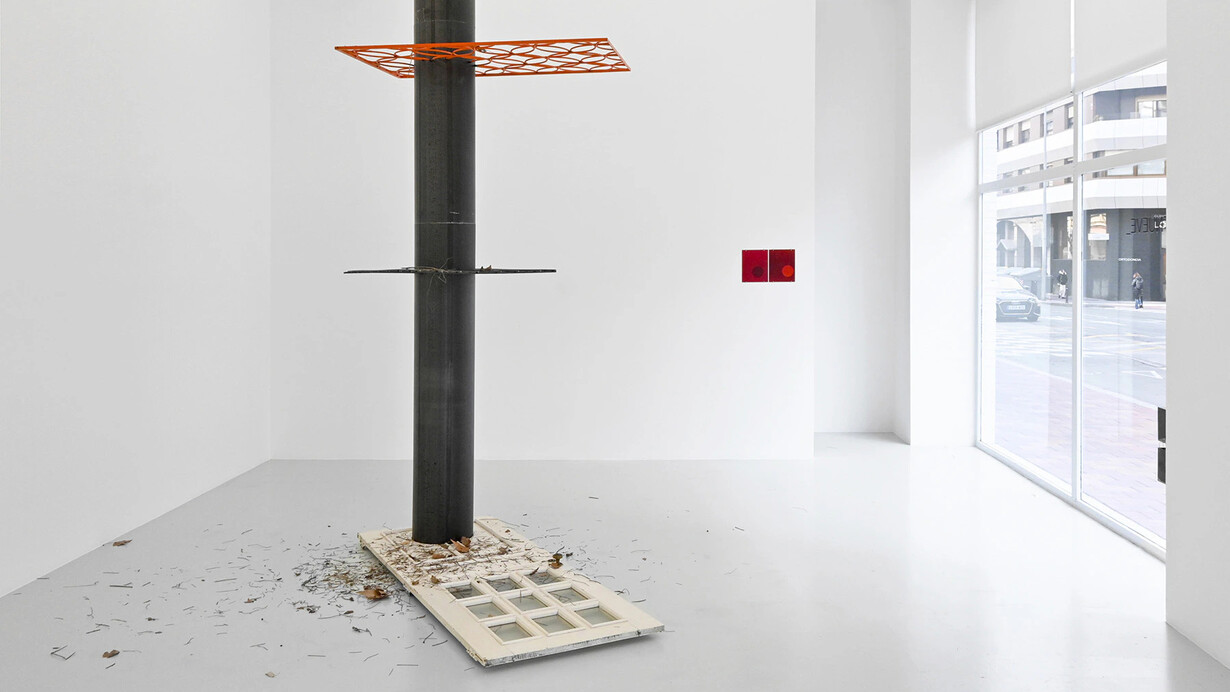 Christian Lagata, Calor calima, vista de exhibición. Cortesía de Art Nueve 